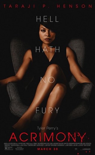 Acrimony 2018 Movie Poster