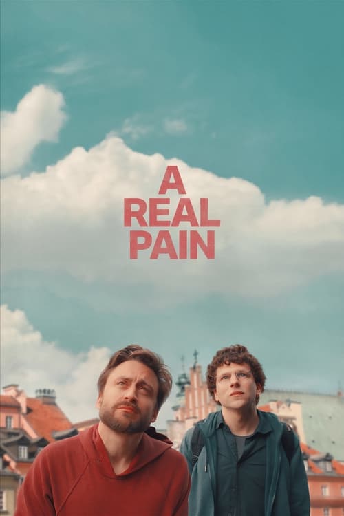 A Real Pain 2024 Movie Poster