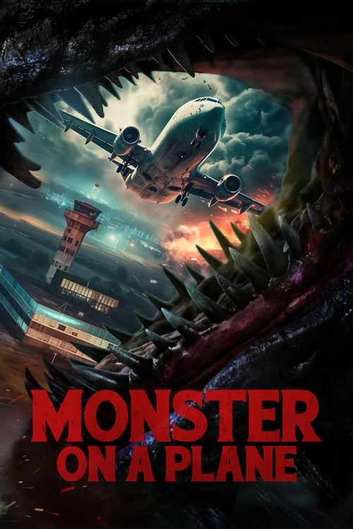 Monster on a Plane 2024 Movie Poster