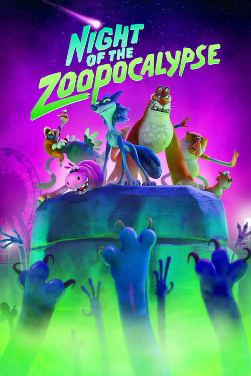 Night of the Zoopocalypse 2025 Movie Poster